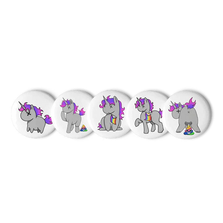 Unicorn Pin Set product image (2)