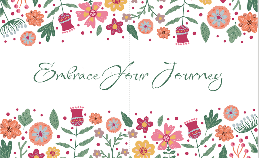 Embrace Your Journey Water Bottle -White product image (6)