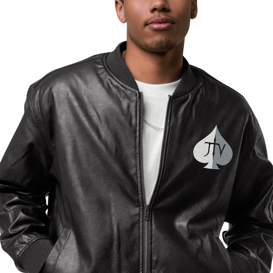 JTV Spade Monogram Bomber Jacket product image (6)