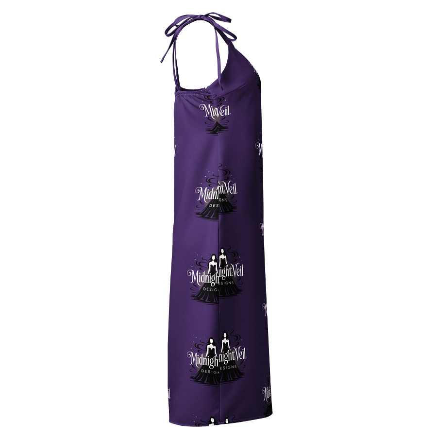Midnight Veil Designs Slip Midi Chiffon Dress - Purple (XS-2XL) product image (4)