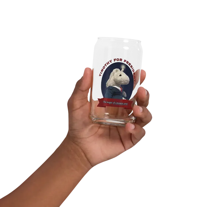 Timothy for President - Glass product image (2)
