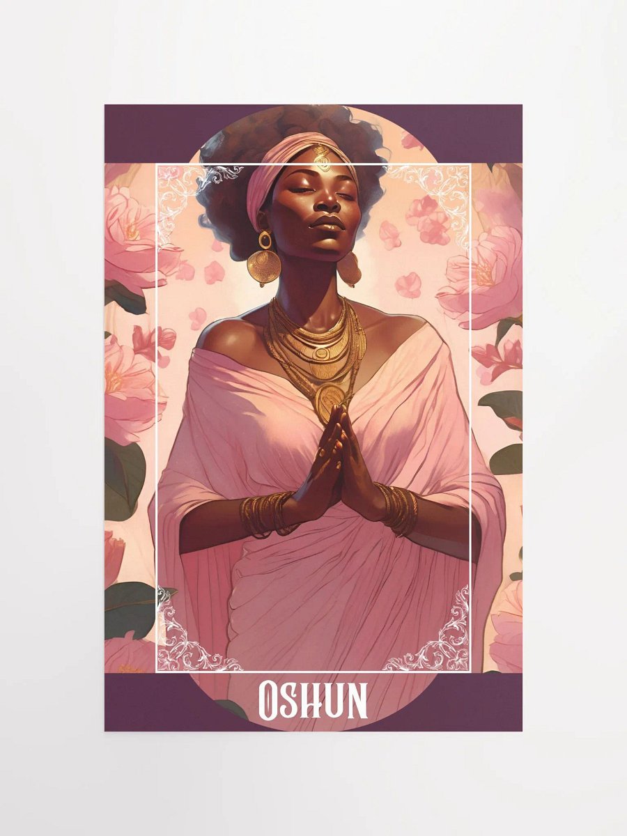 Oshun, Yoruba Goddess of Beauty altar poster product image (4)