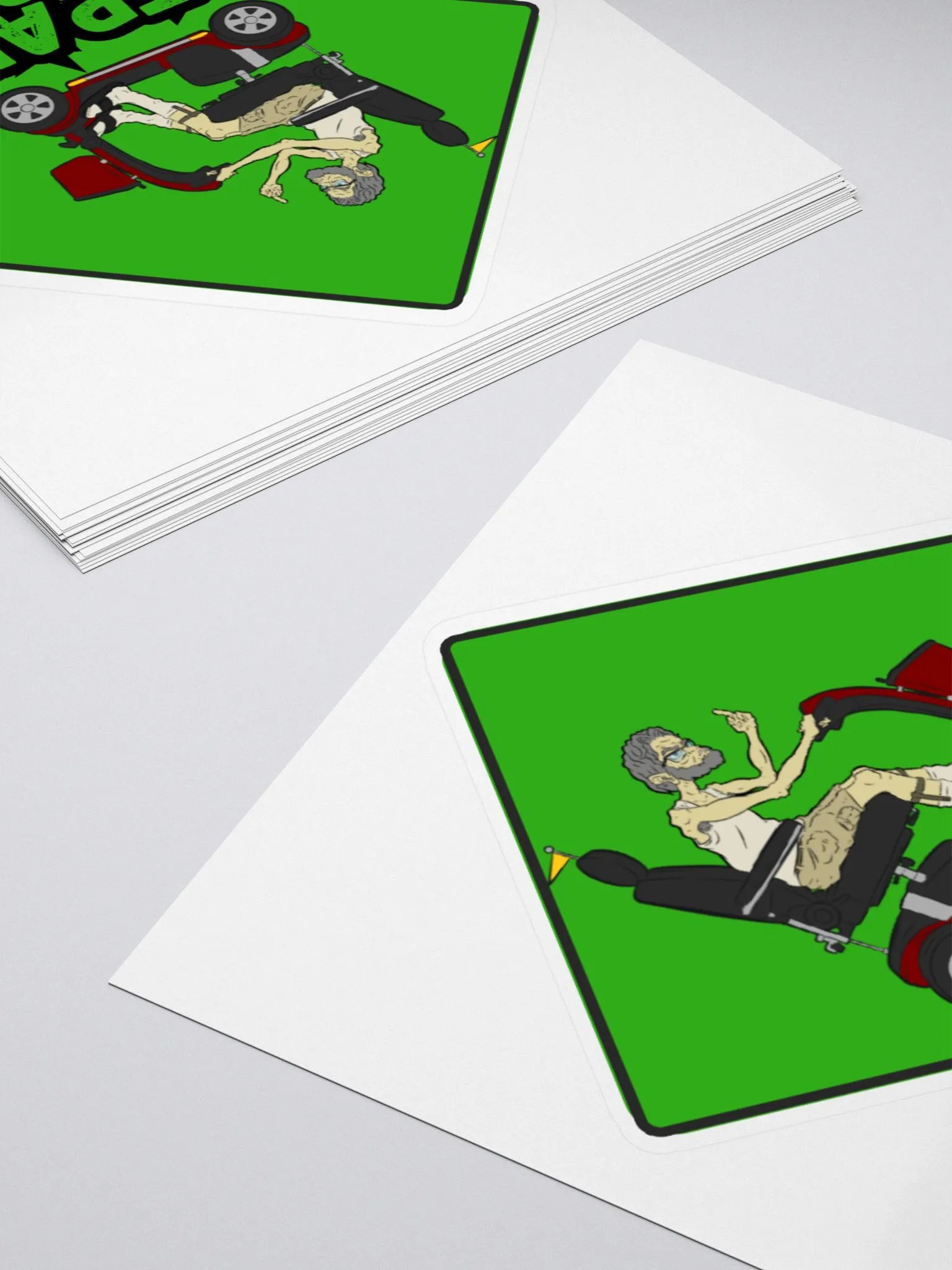 PePaw Crossing sticker product image (4)
