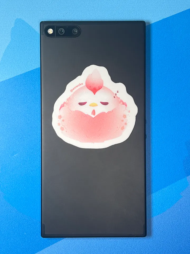 Sleepy Zodiac Animal - Rooster - Sticker product image (2)