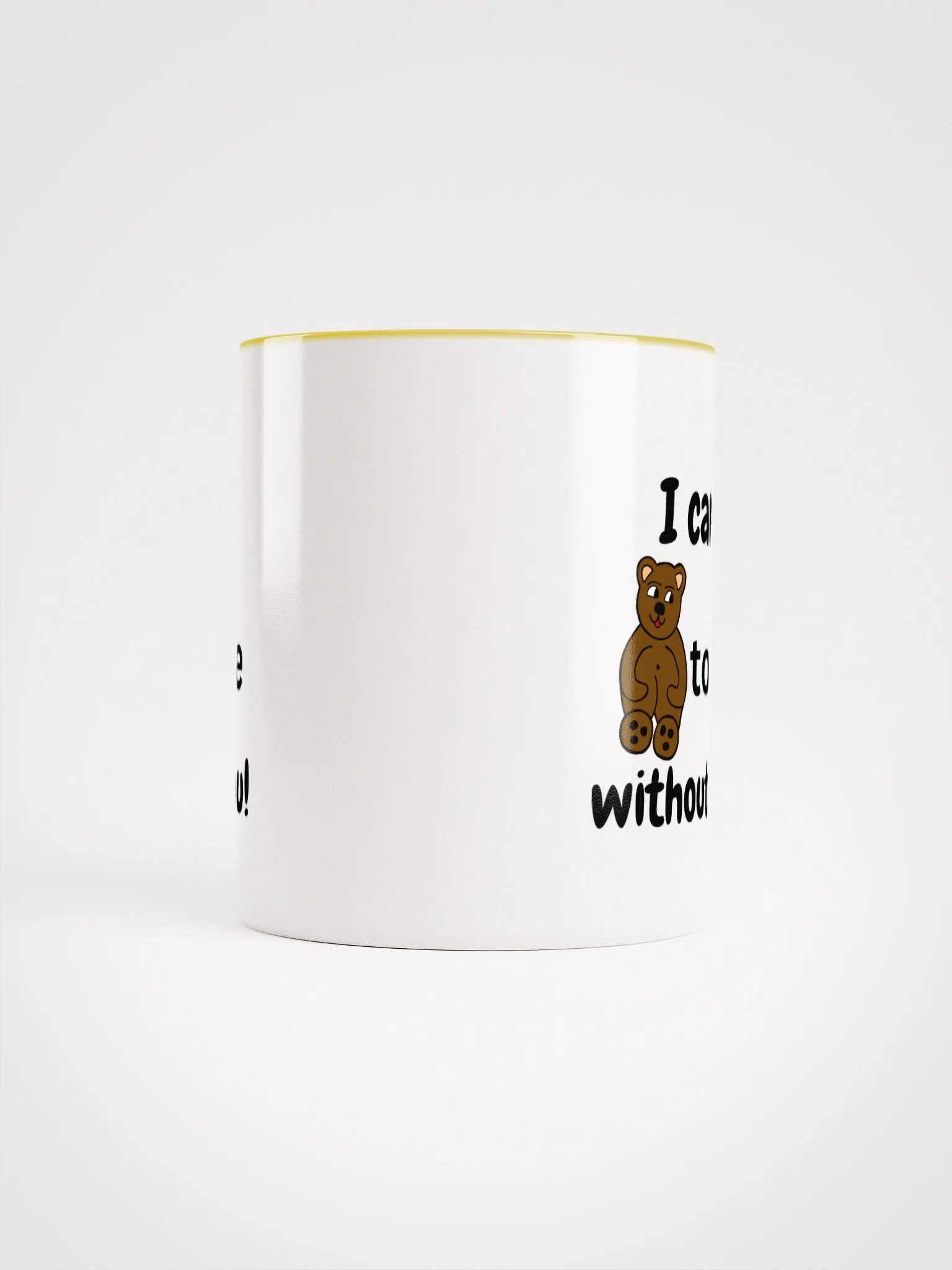 I Can't Bear to Be Without You Cartoon Character Lovers Mug product image (5)