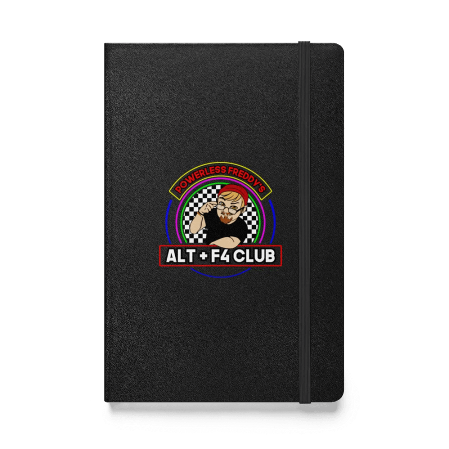 ALT + F4 Club Hard Cover Bound Notebook product image (1)