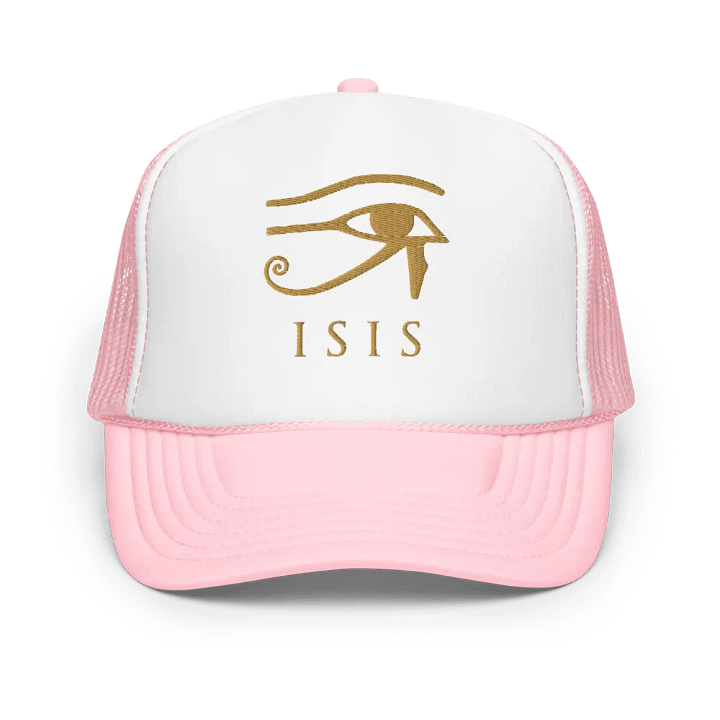Isis Pink Multicolor Trucker Hat Cap product image (1)