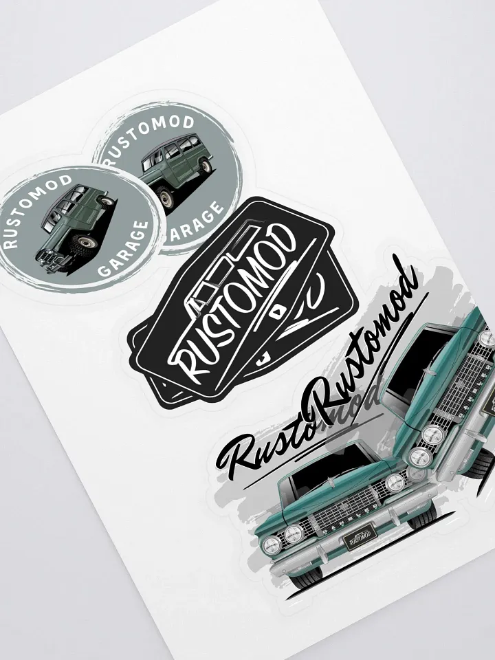 Rustomod Sticker Sheet product image (2)