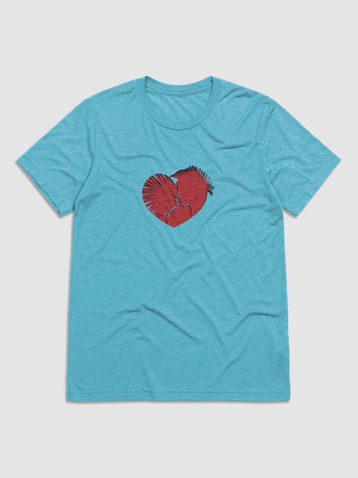 LOVE IN PROFILE HEART, LOVE, PROFILE, RED, PUNK, RETRO, VINTAGE, VALENTINE, VALENTINES DAY, ROMANTIC, ROMANCE, COUPLE, GIRLFRIEND, BOYFRIEND, HUSBAND, WIFE product image (6)