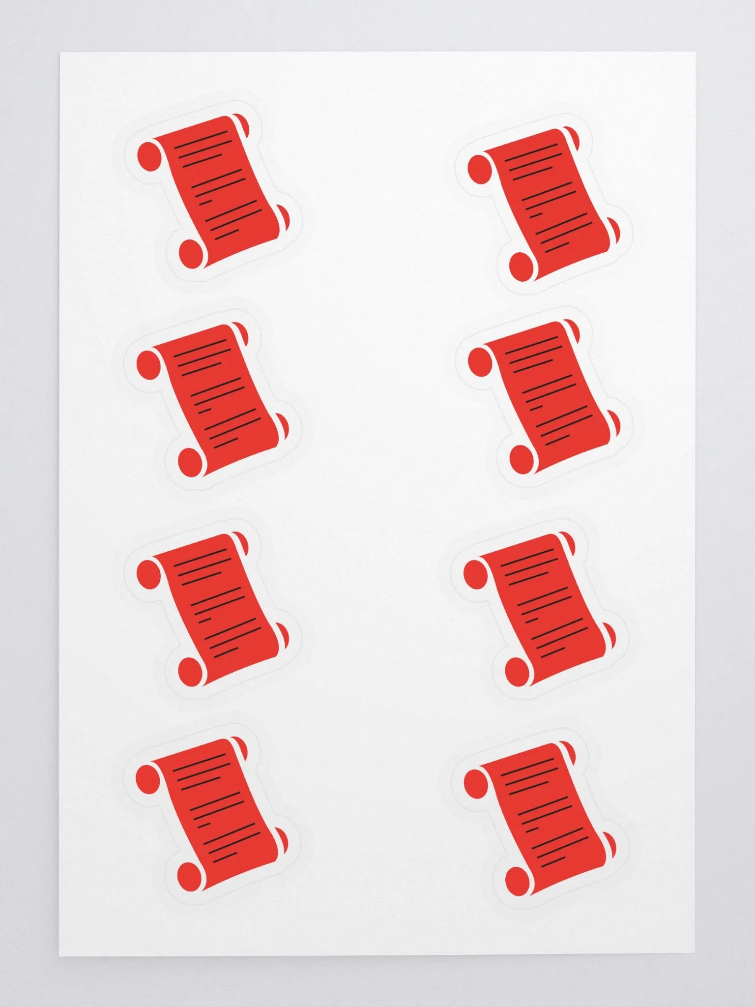 The Forbidden Scrolls Sticker Sheet product image (3)
