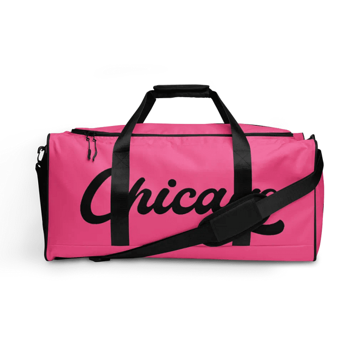 Chicago Script All-Over Duffle Bag product image (2)