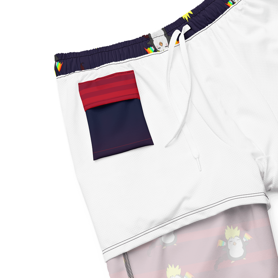 The Dumb@ss Squad Mascot Swim Trunks product image (6)