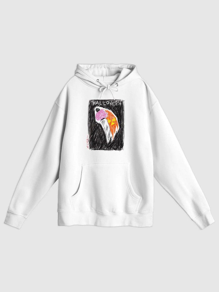 🔥 "Halloween" – Creepy Kids Horror Unisex Hoodie Art Print 🎃💀 product image (1)