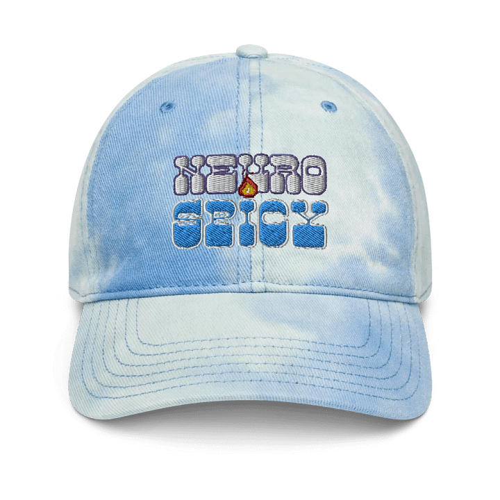 NEUROSPICY tie-dye dad hat product image (2)