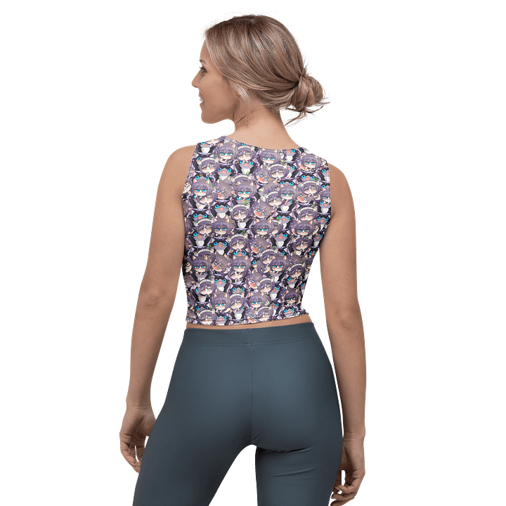 ZaynaKitty Sticker Vomit 3 Crop Top product image (2)