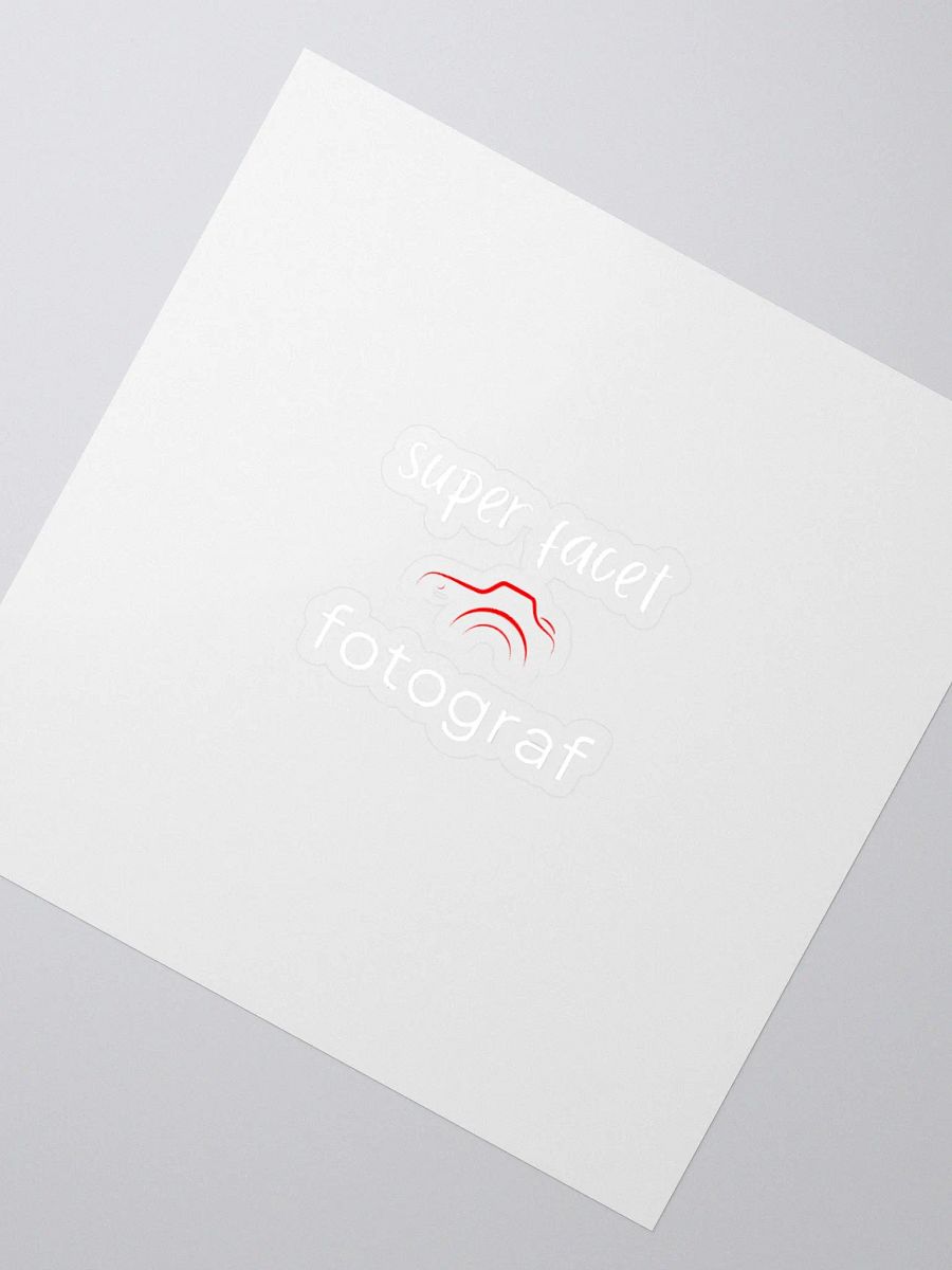 Super facet fotograf - naklejka product image (5)