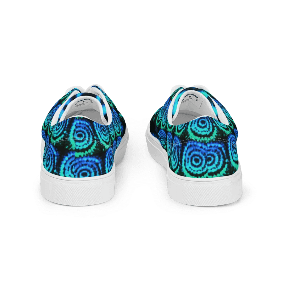 Blue moon splash lace up canvas shoes (mens) product image (8)