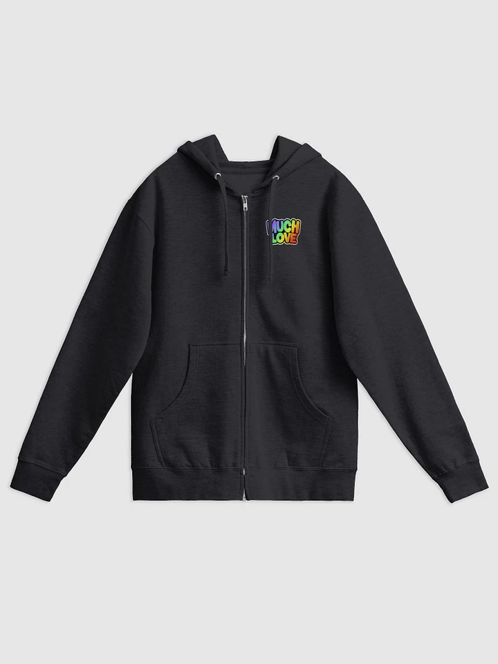 MUCH LOVE ZIP UP HOODIE product image (1)