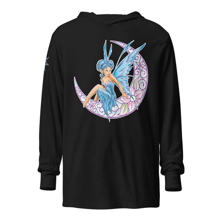 Moonflower Faery - SFA Long Sleeve Hoodie Tee product image (1)