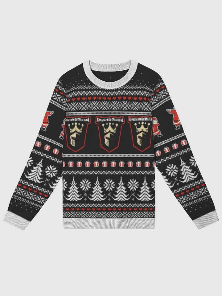 King's dabing santa Knitted Crewneck Sweater product image (4)