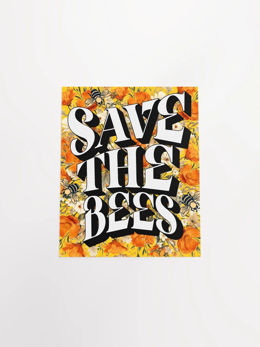 Save the bees print product image (19)