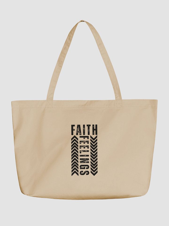 Faith Feeling Organic Tote Bag product image (2)