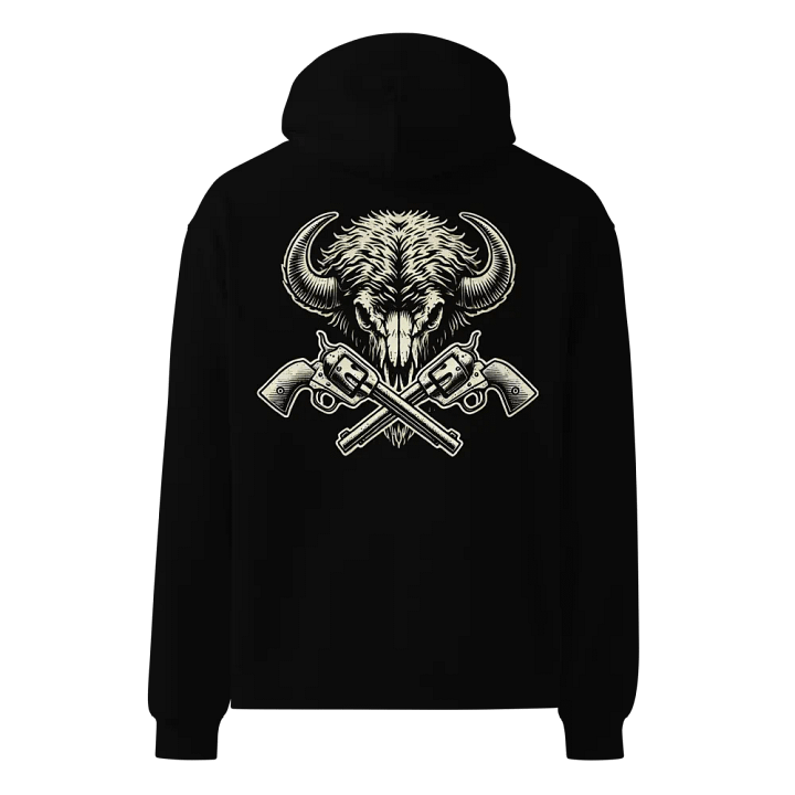 Sweat à Capuche – Crâne de Bison & Revolvers product image (1)