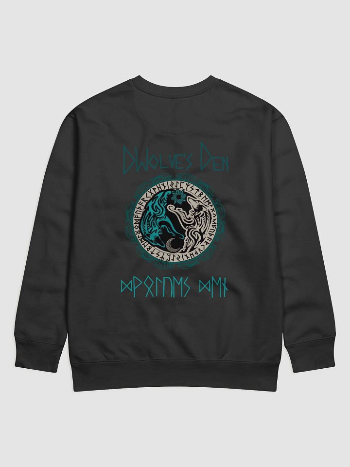 Norse Mythos Rune Circle Cotton Sweatshirt product image (2)