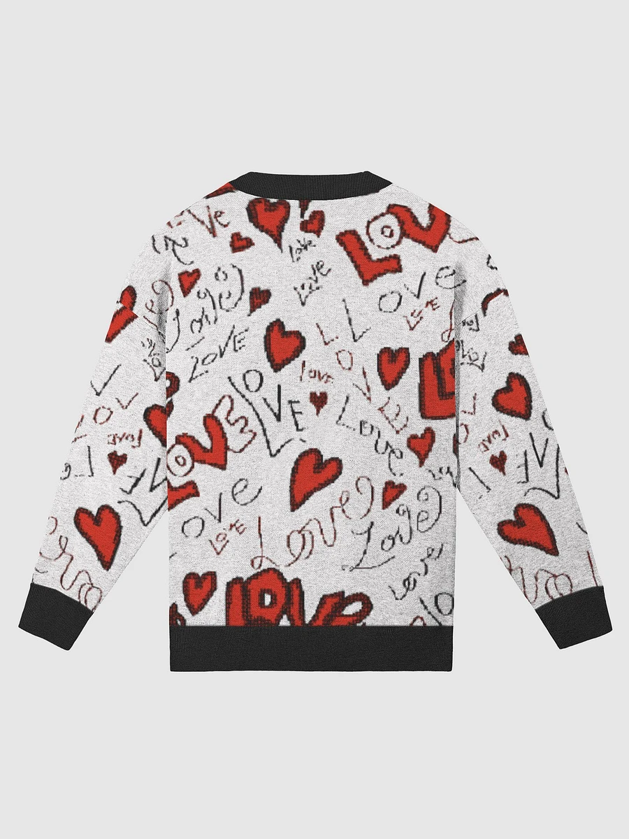 Love and Hearts Relaxed Fit Sweater product image (10)