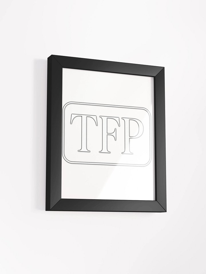 Serif Shadow Art Print product image (6)