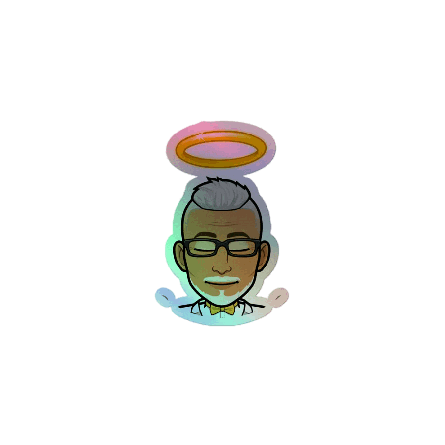 Saintly Avatar Holographic Sticker Sheet product image (1)