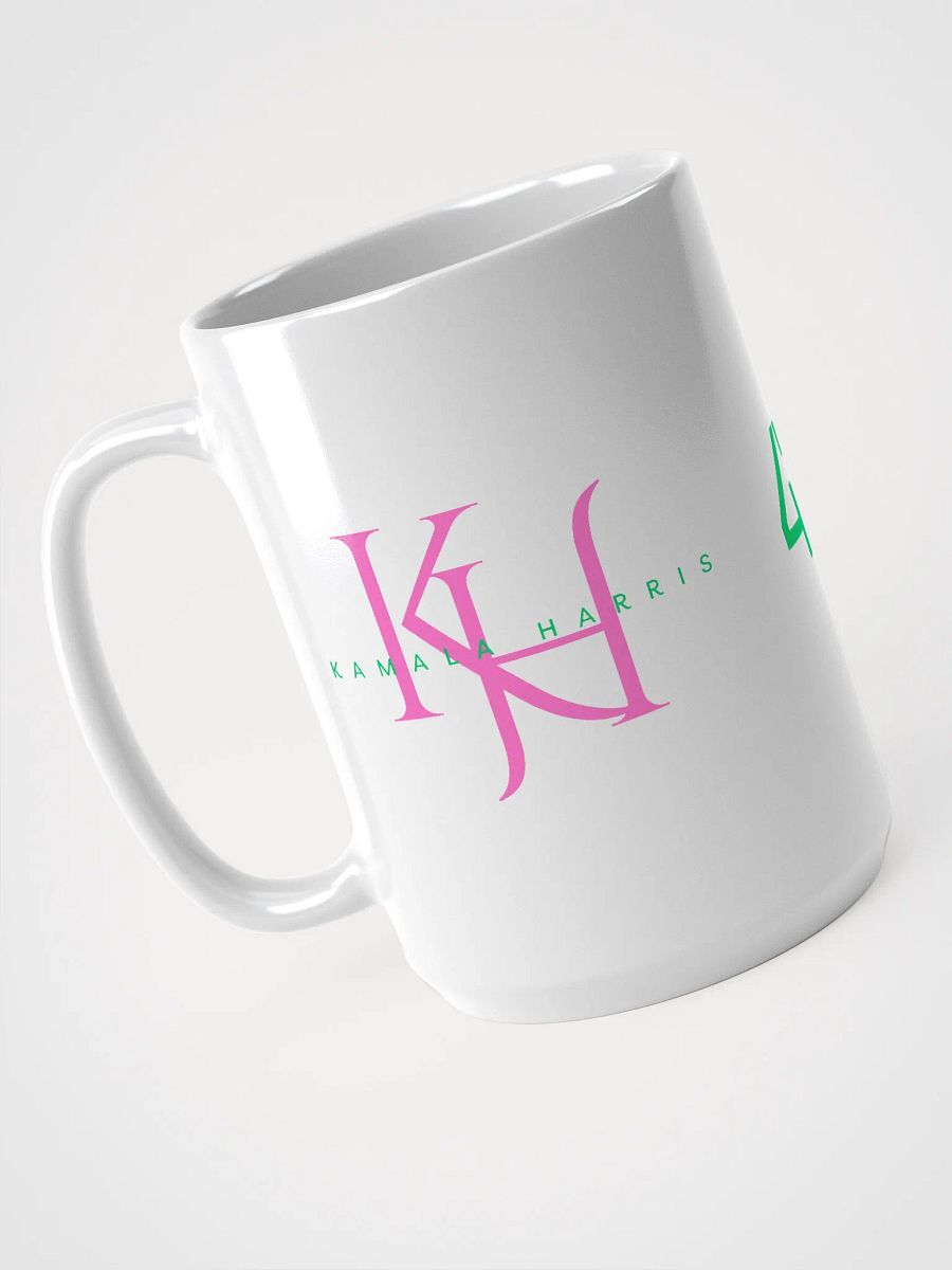 KAMALA HARRIS Mug (Pink/Green) product image (3)