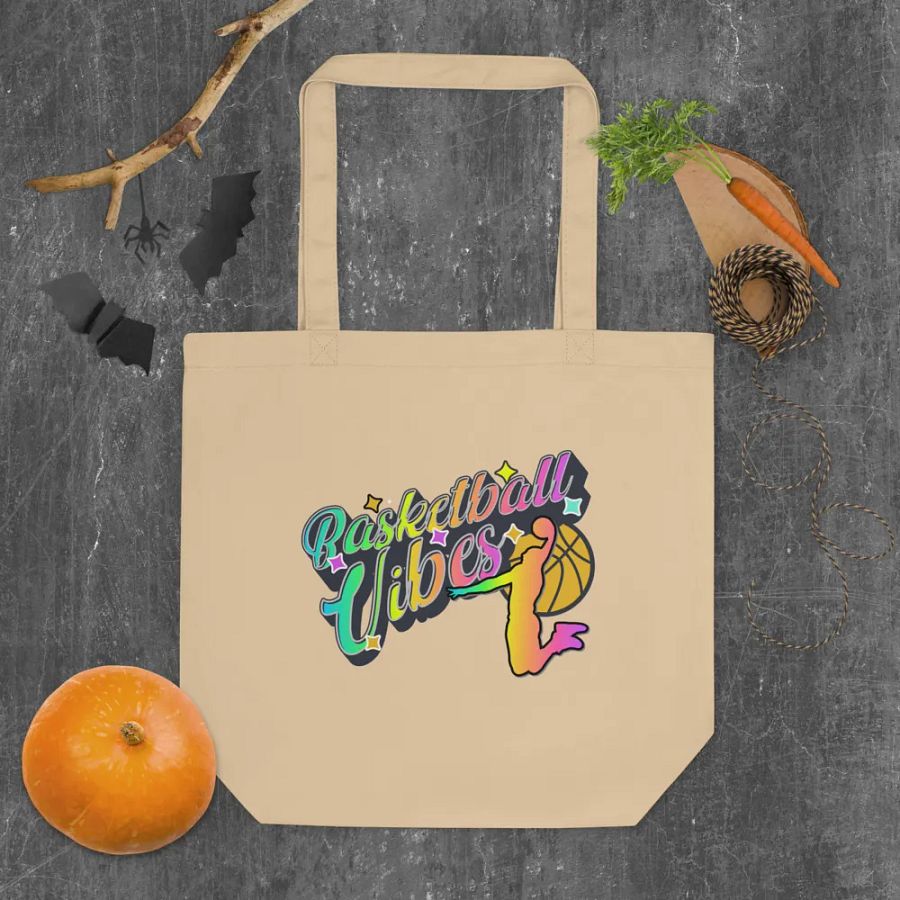 Basketball Vibes Vibrant Tote Bag product image (5)
