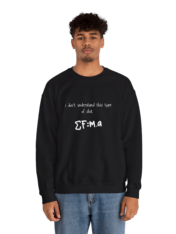 i don't understand this type of shit Crewneck product image (1)