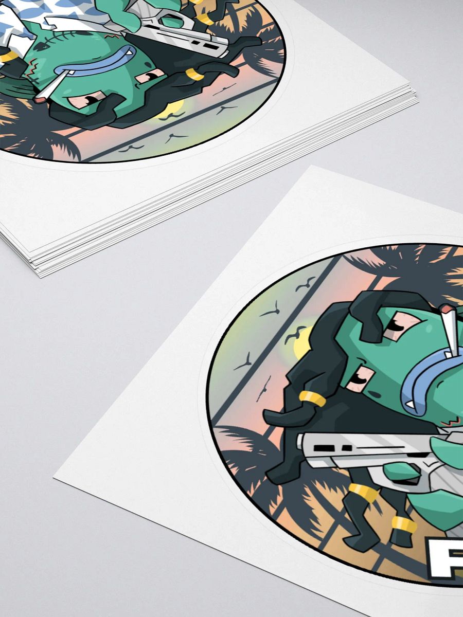 RastaFish Sticker 2 product image (4)