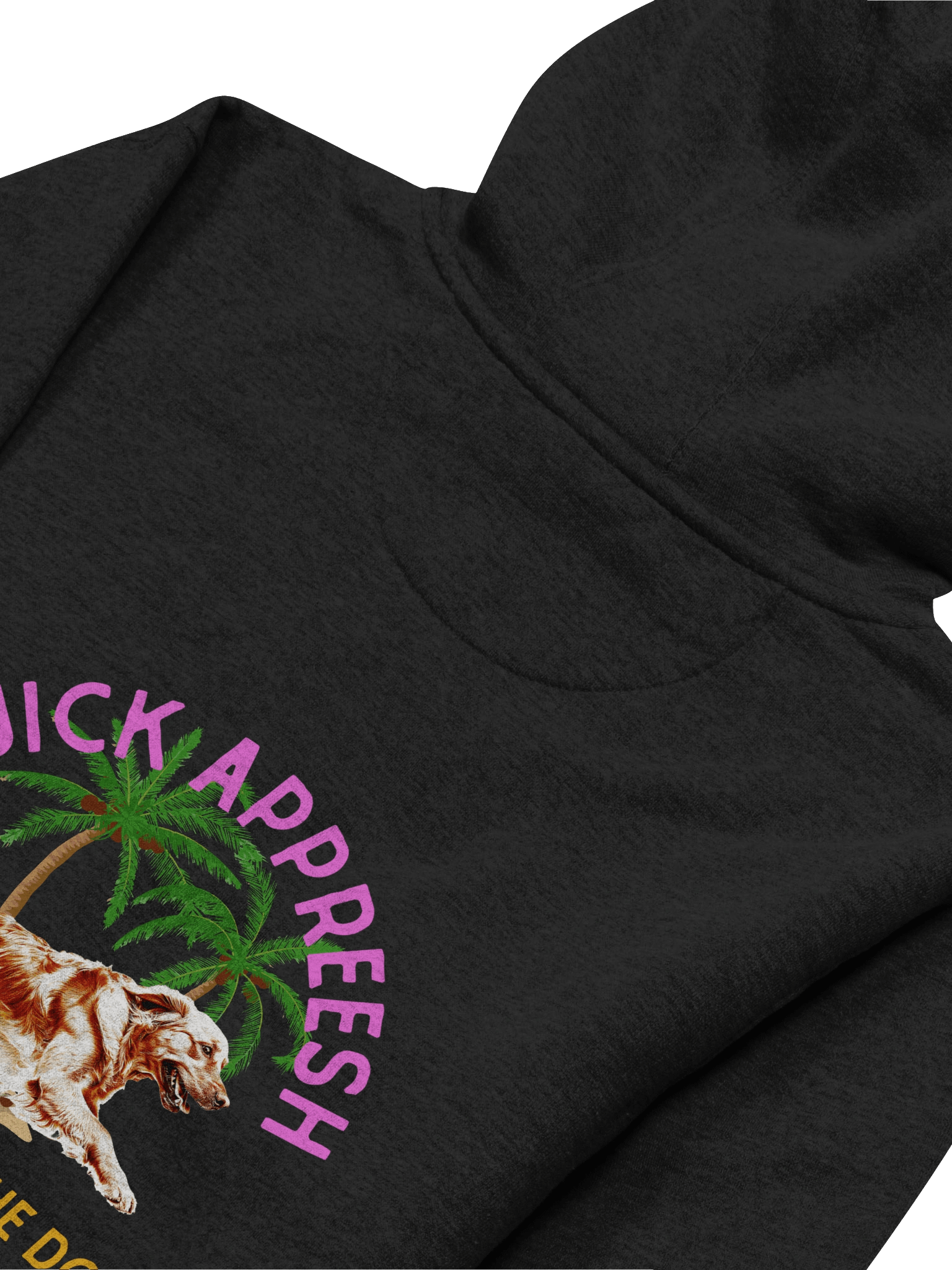 Stoke of the Dog Black Hoodie product image (4)