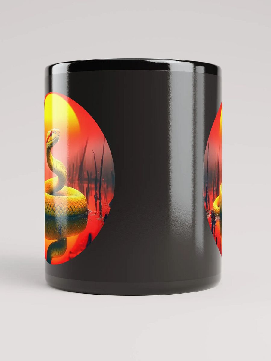 Sunset Serpent Black Mug product image (9)