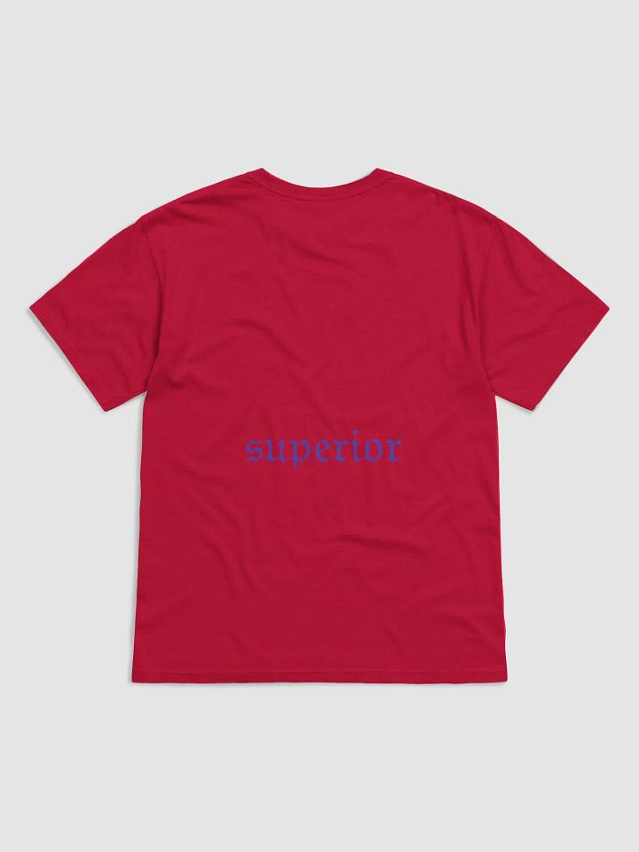 superior red shirt blue letters product image (2)