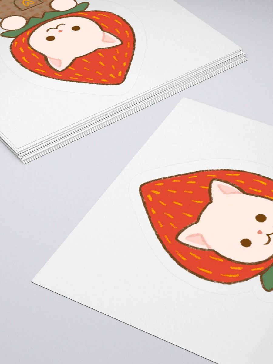 little straberry friend / sticker product image (4)