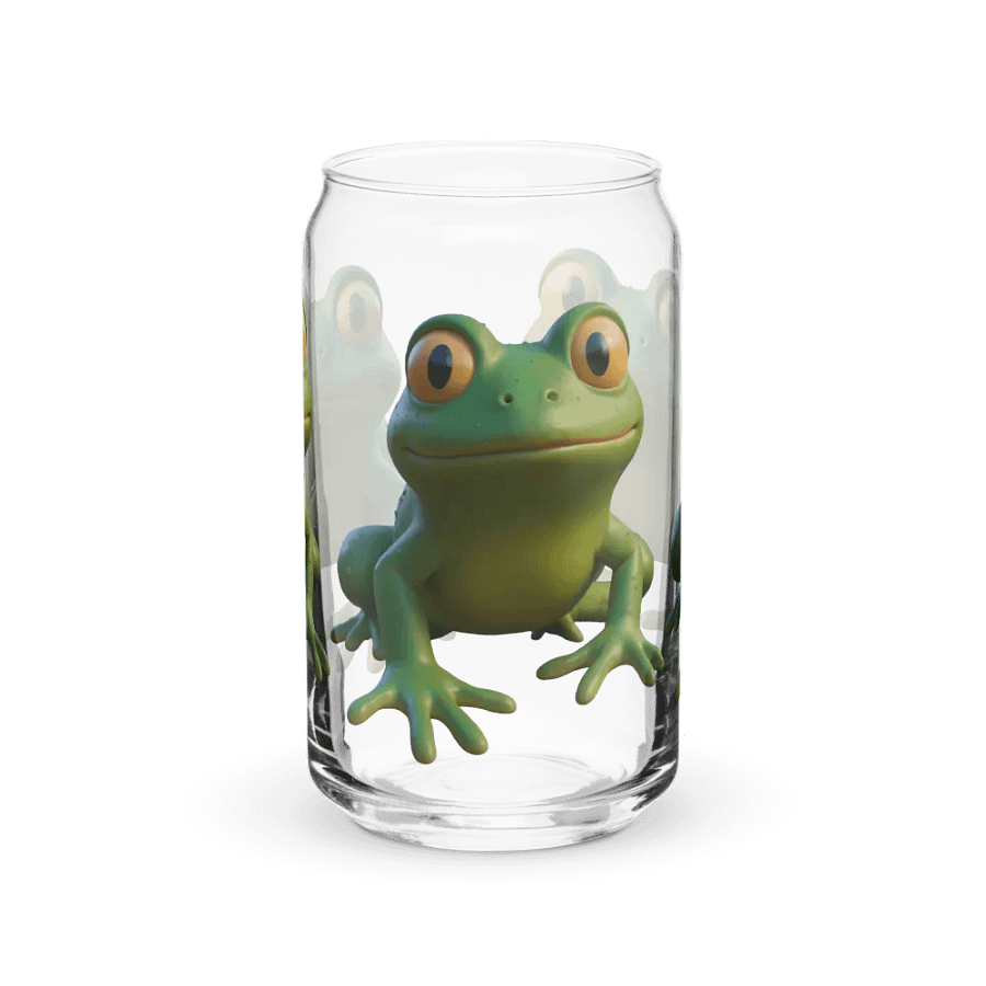 Frogtastic Can-Shaped Glass Set product image (2)