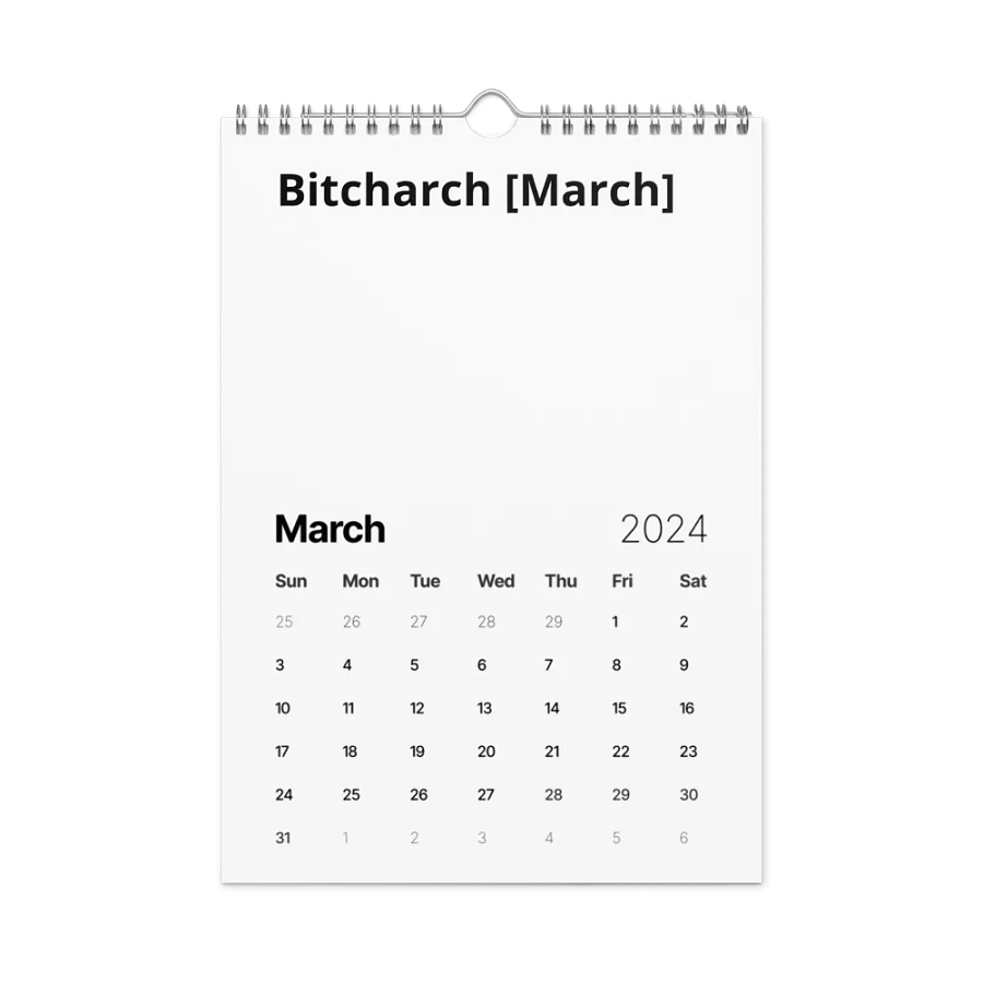 CUSS WORDS calendar 2024 product image (9)