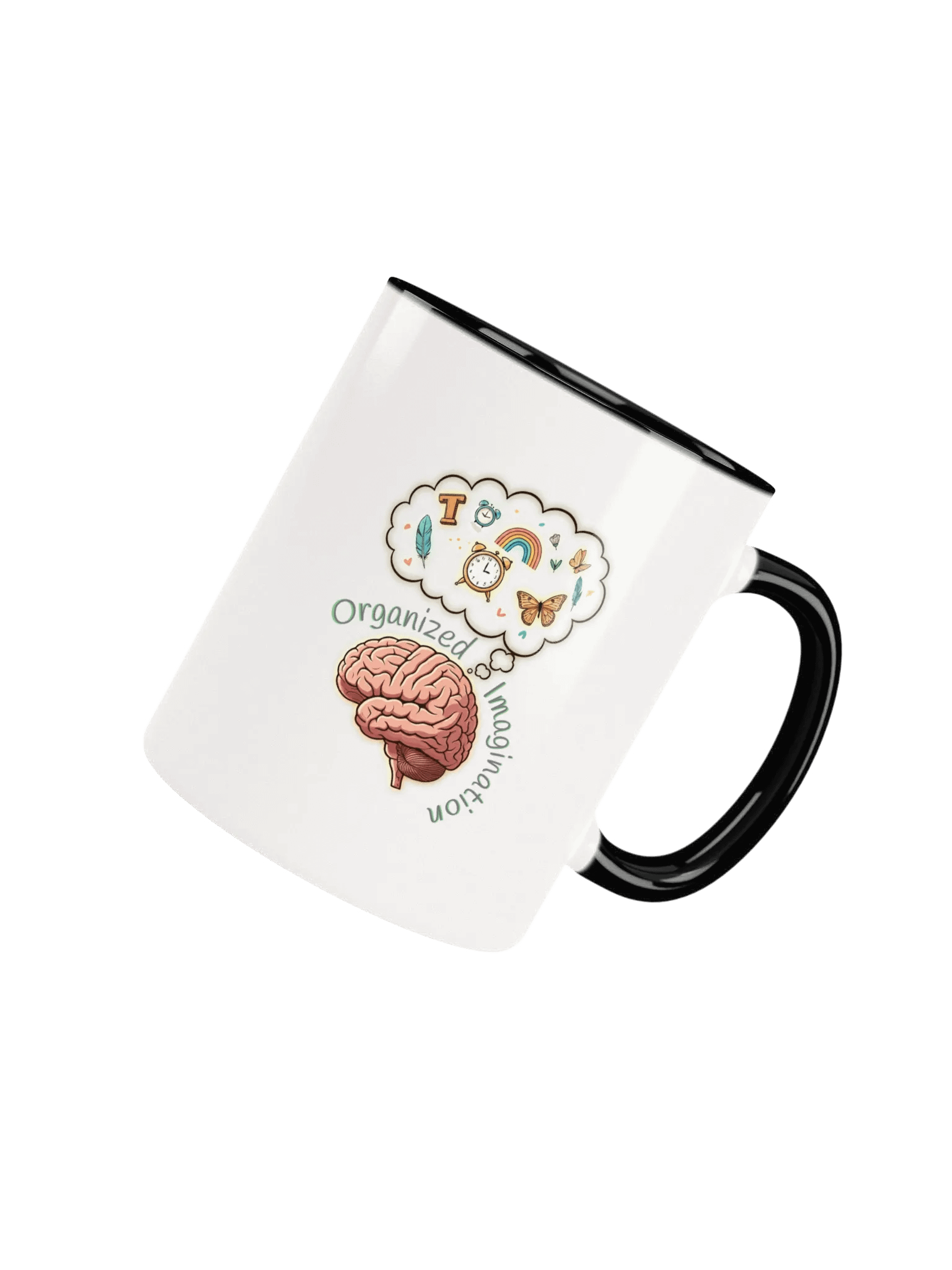 Organized Imagination Ceramic Mug with Color Inside product image (53)