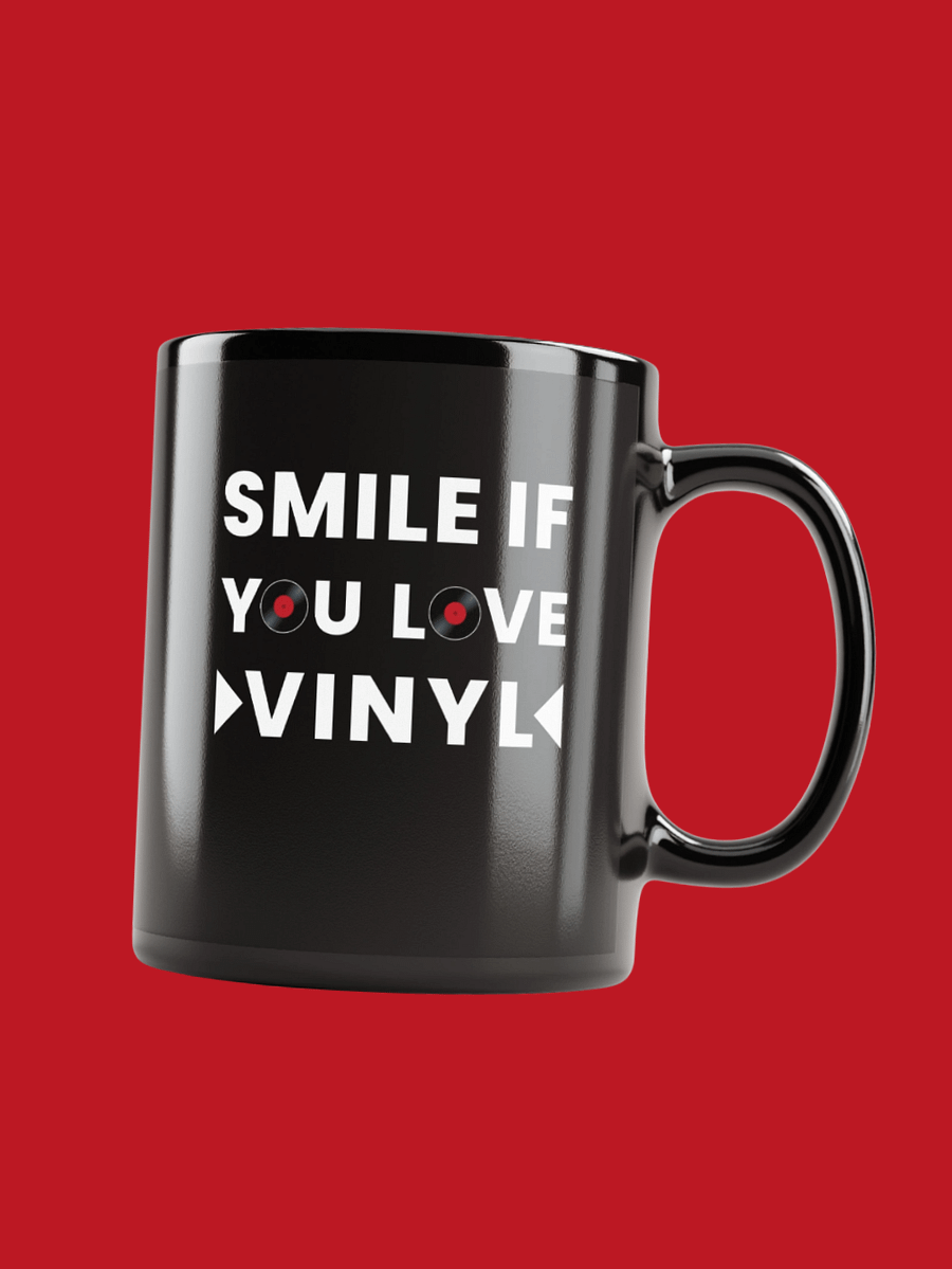Smile If You Love Vinyl – Limited Edition Mug for Crate Diggers product image (1)