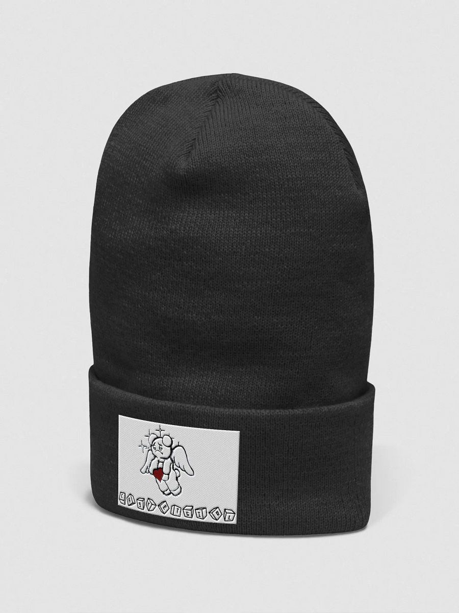 angel baby patch beanie product image (2)