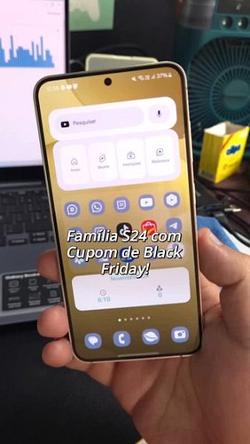 Família Galaxy S24 com excelentes descontos no nosso grupo de ofertas! 🤩 #GalaxyS24 #OfertasImperdíveis