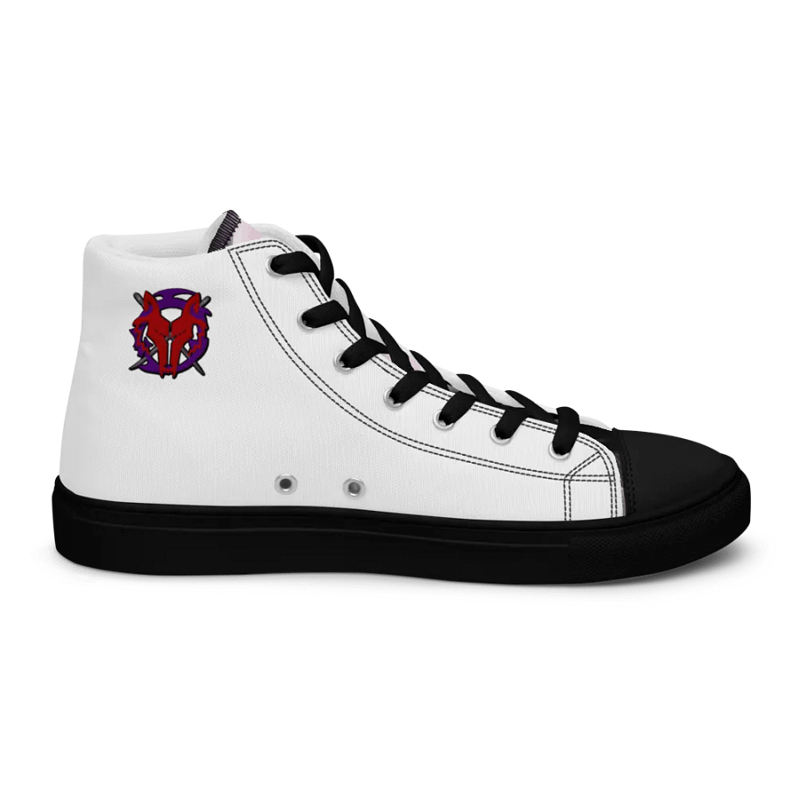 Men's White Insomnia Squad Canvas Hi-Tops product image (9)