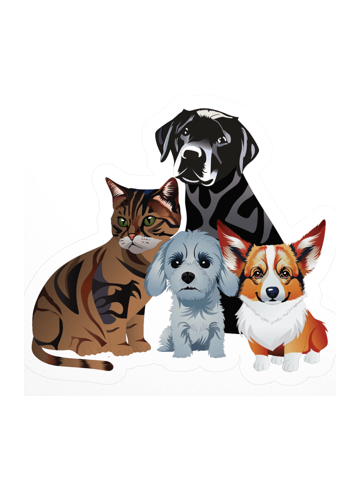 Izzy Frags Pets Stickers product image (2)