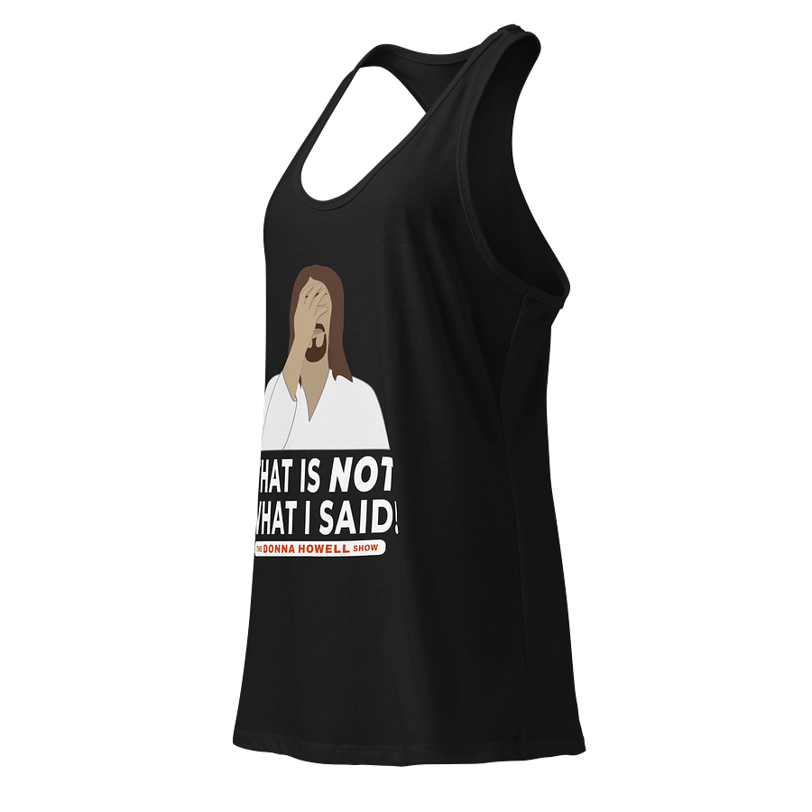 "That Is NOT What I Said" Jesus Facepalm Racerback Tank product image (3)