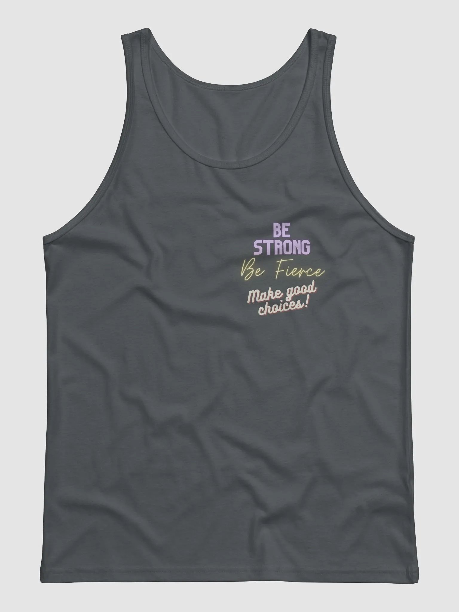 Strong Fierce Choices Bella+Canvas Jersey Tank product image (1)