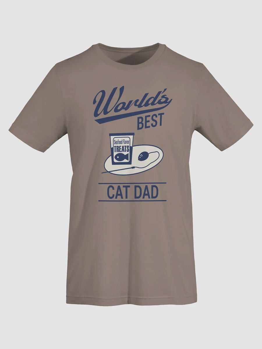 World's Best Cat Dad Unisex T-shirt product image (3)